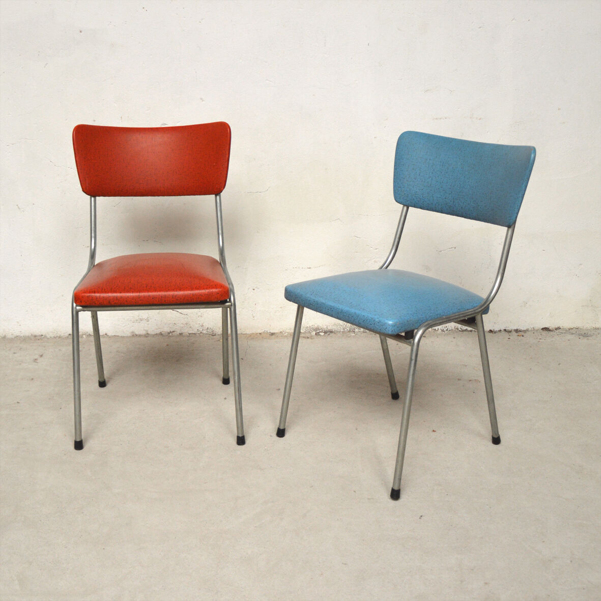 4 chaises retro, 1960