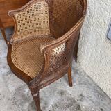 Caned office chair, mid-18th century