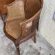 Caned office chair, mid-18th century