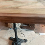 Old pedestal table