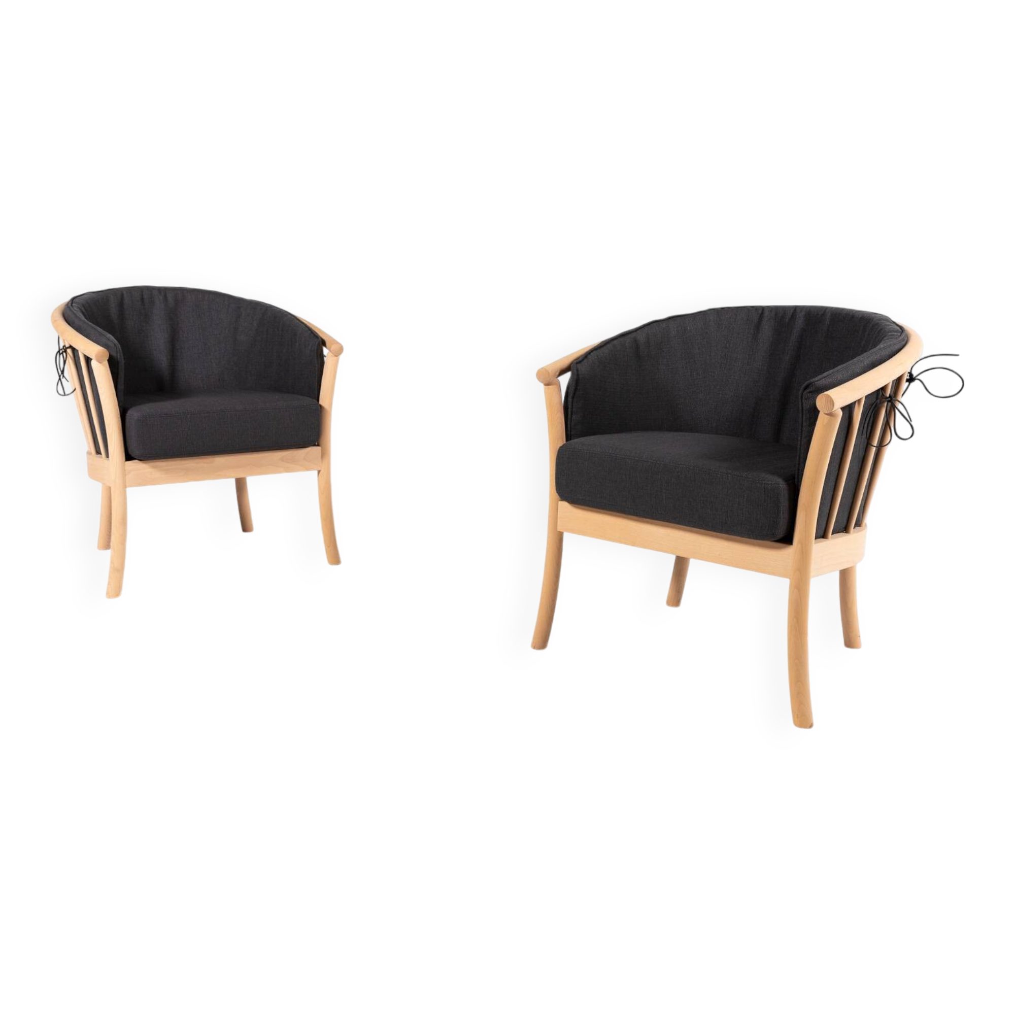 Paire de fauteuils design danois 'Madisson' de Hurup Møbler