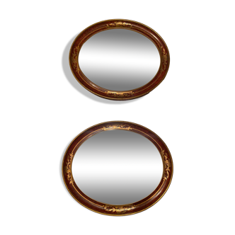 Lot de 2 miroirs anciens