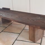 Primitive tripod coffee table
