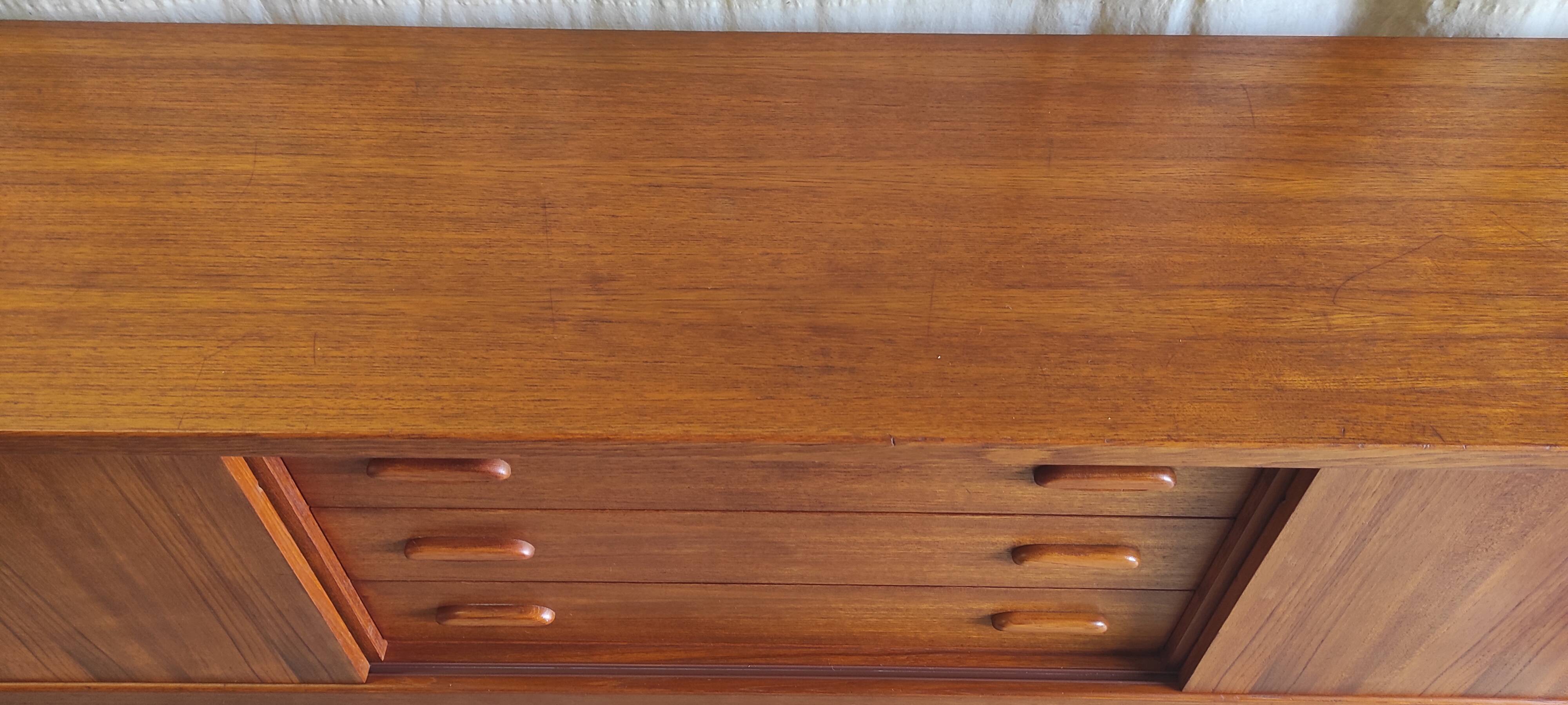 Scandinavian enfilade style in teak - Arnø furniture - 1950s/60s