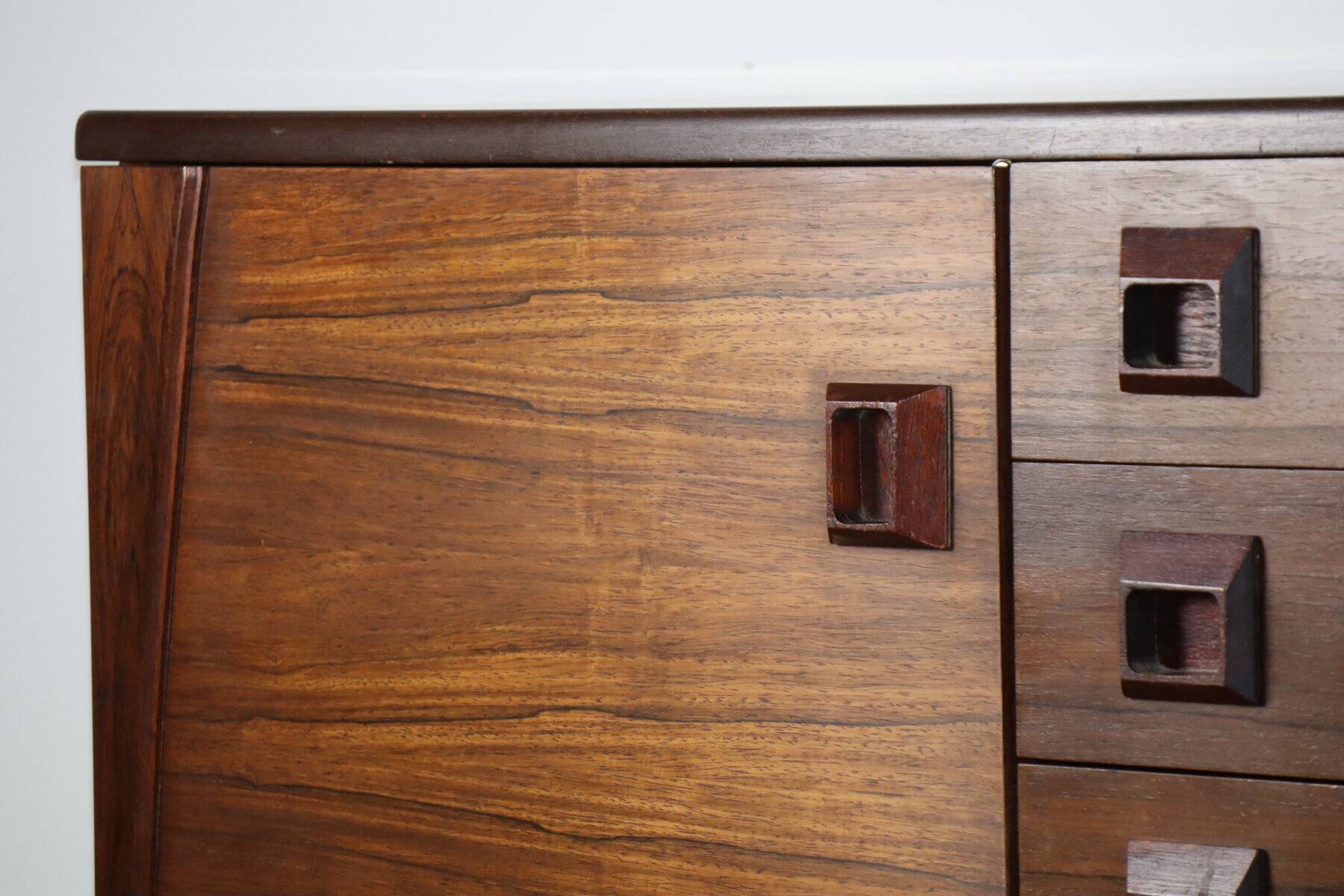 Scandinavian enfilade in rosewood – 1960s
