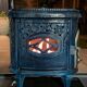 Vintage "Le Non Pareil" cast iron blue enamel pan – Upcycled to bioethanol