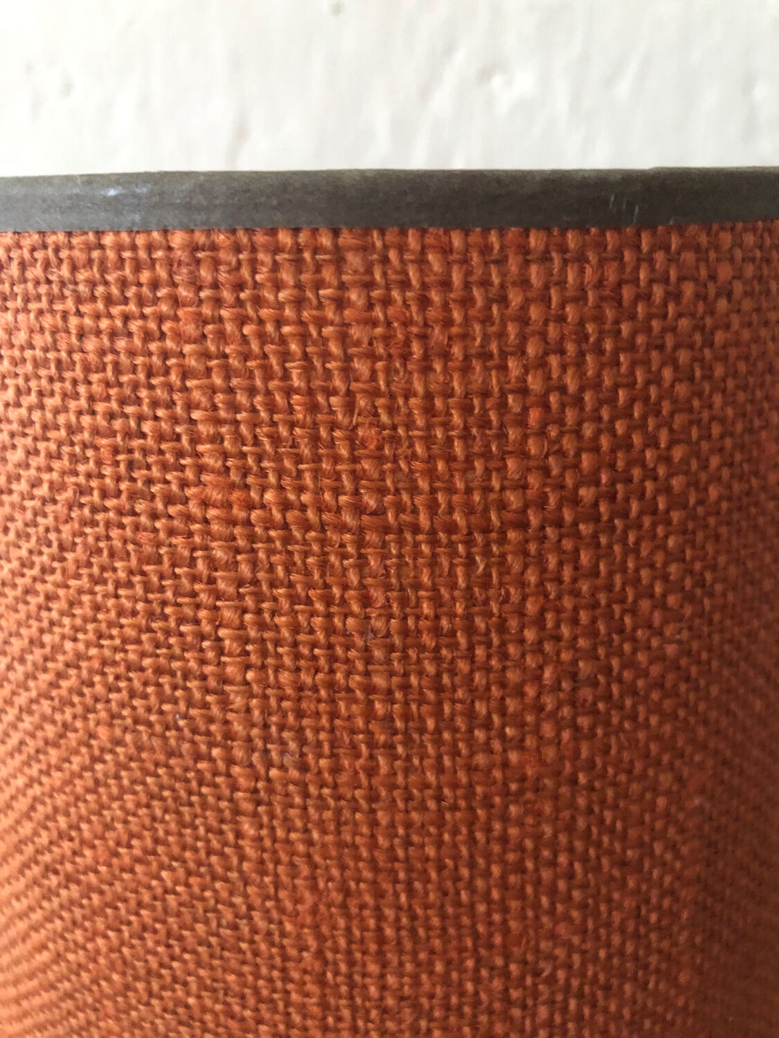 Table lamp wood and jute