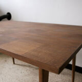 Vintage wooden dining table