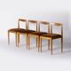 Dining set by Drevotvar and set of 3 chairs by Jasienica, Poland