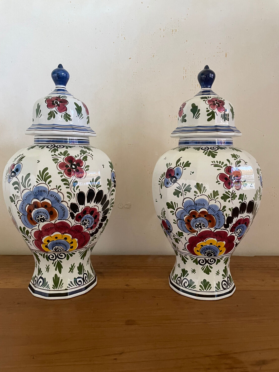 Vases de delft Selency