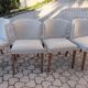 4 Valentina model chairs by Habitat, renovated