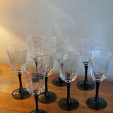 8 Esso Luminarc stemware