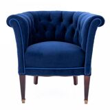 Fauteuil ancien, Europe du Nord, début du XXe siècle. Après rénovation.