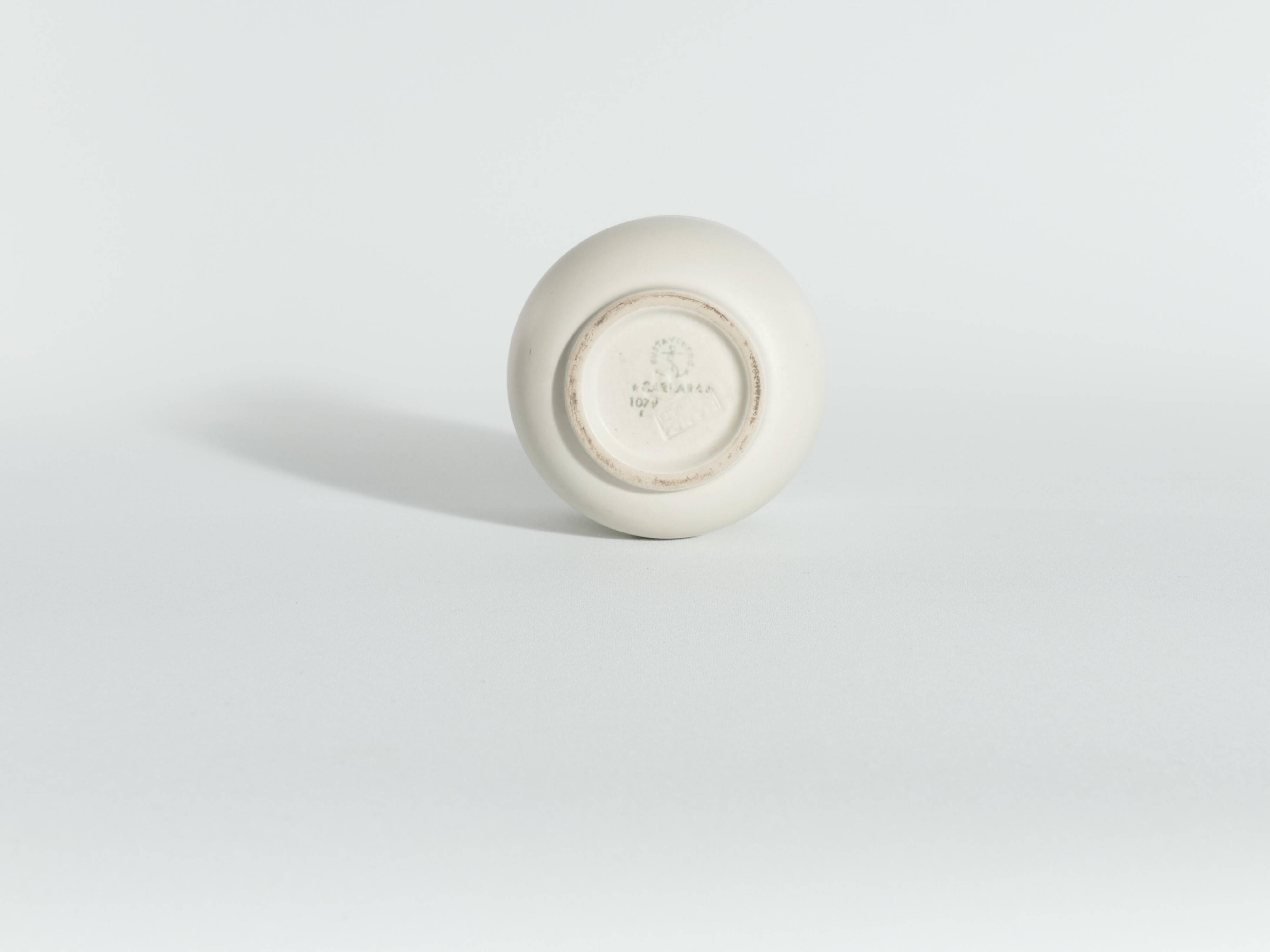 1940’s Scandinavian Modern Carrara Vase by Wilhelm Kåge for Gustavsberg