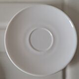 Trio of mismatched white cups