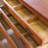 Vintage Danish 1967 4-Drawer Dresser in Oak