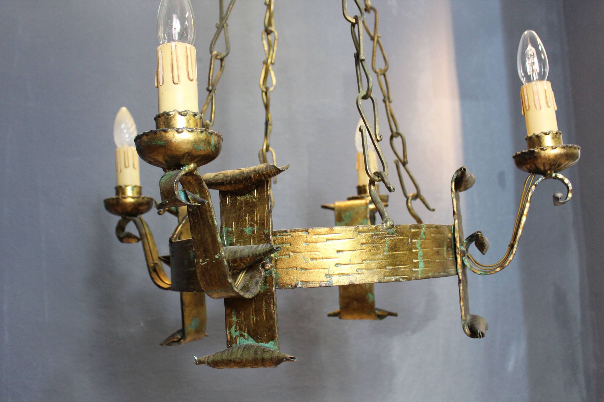 Antique Renaissance-style chandelier, Italy, 18th century