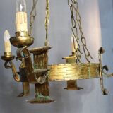 Lustre ancien de style Renaissance, Italie, XVIIIe siècle