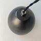Lot 3 old metal pendant lamps 1970 vintage