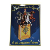 Plaque émaillée huile yacco