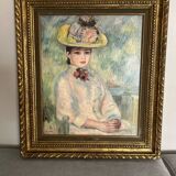 Oil on canvas by Lain, reproduction by A. Renoir