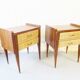 Pair of Art Deco 40s bedside tables
