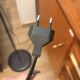 Lampe industrielle noir bureau space age made in France 70s 80s vintage