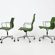 Set of 3 Office Chairs by Charles & Ray Eames for Herman Miller, 1970s