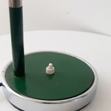 Vintage green and chrome desk lamp