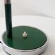 Vintage green and chrome desk lamp