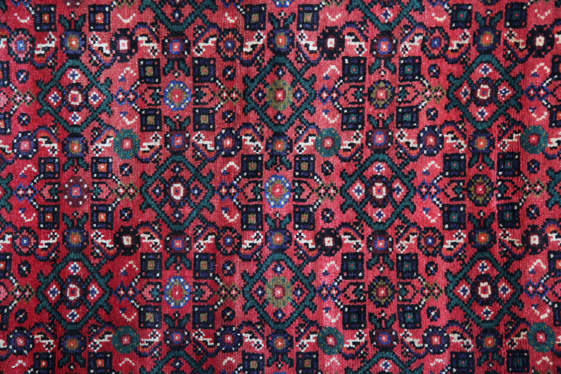 Handwoven persian farahan runner rug 87x400cm