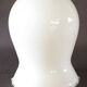 White opaline shaped like a lily of the valley bell