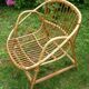 Pair of rattan armchairs of the 70s