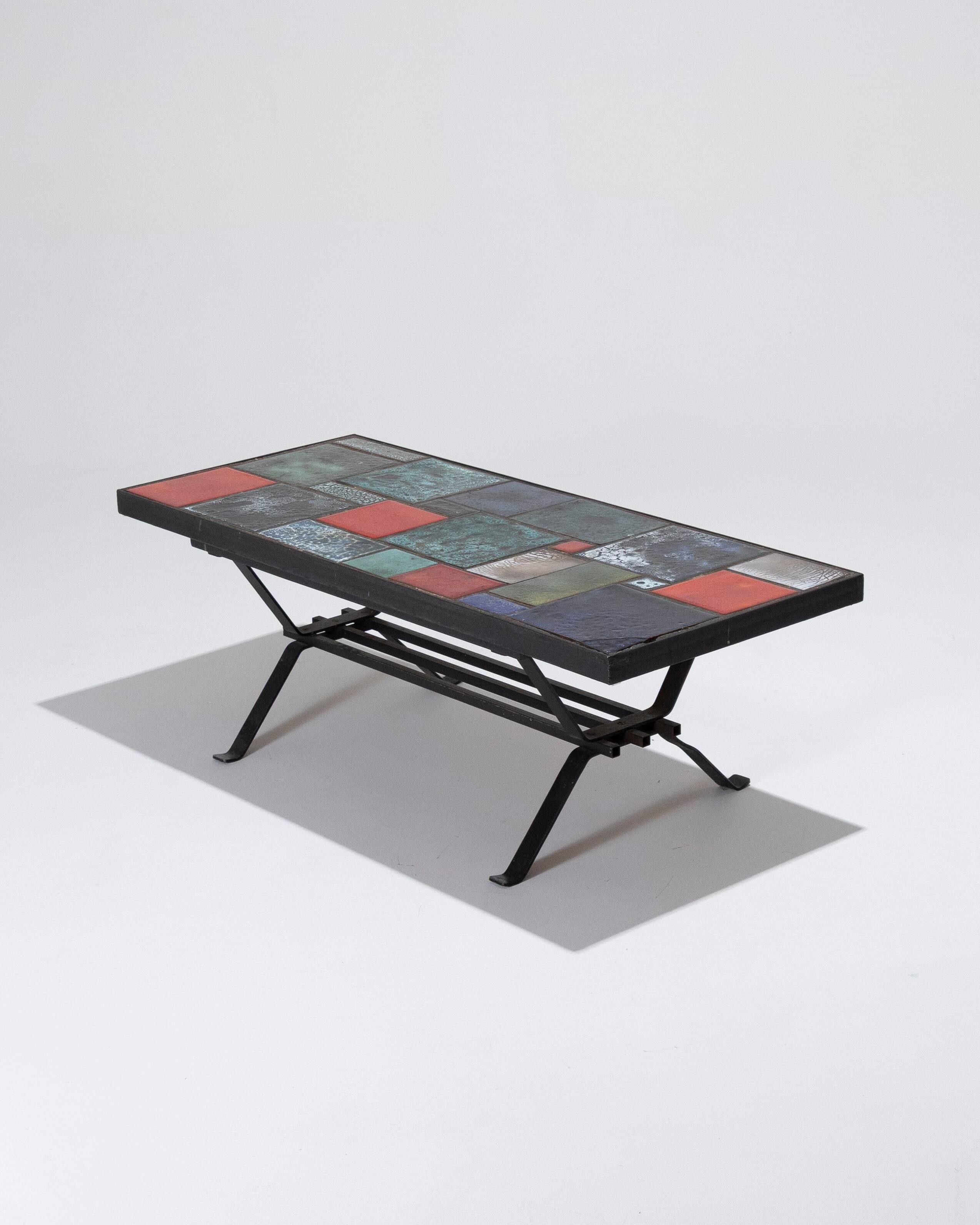 Ceramic coffee table, 1960s