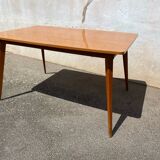 Vintage table with compass legs