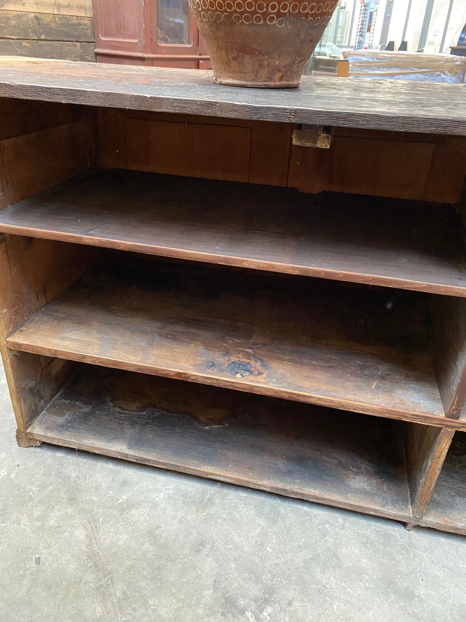 Former store counter