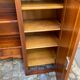 Large bar counter furniture 233 cm buffet in solid cherry wood 1970