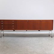 Large modernist sideboard by Werner Wölfers for V-Form, 1960s
