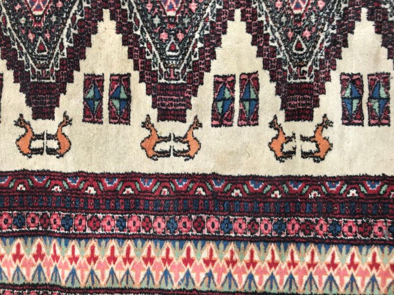 Carpet vintage pakistan done hand 126 X 188 CM