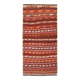 Rugs For Living Room Red & Brown Turkish Kilim Rug, 133x272Cm