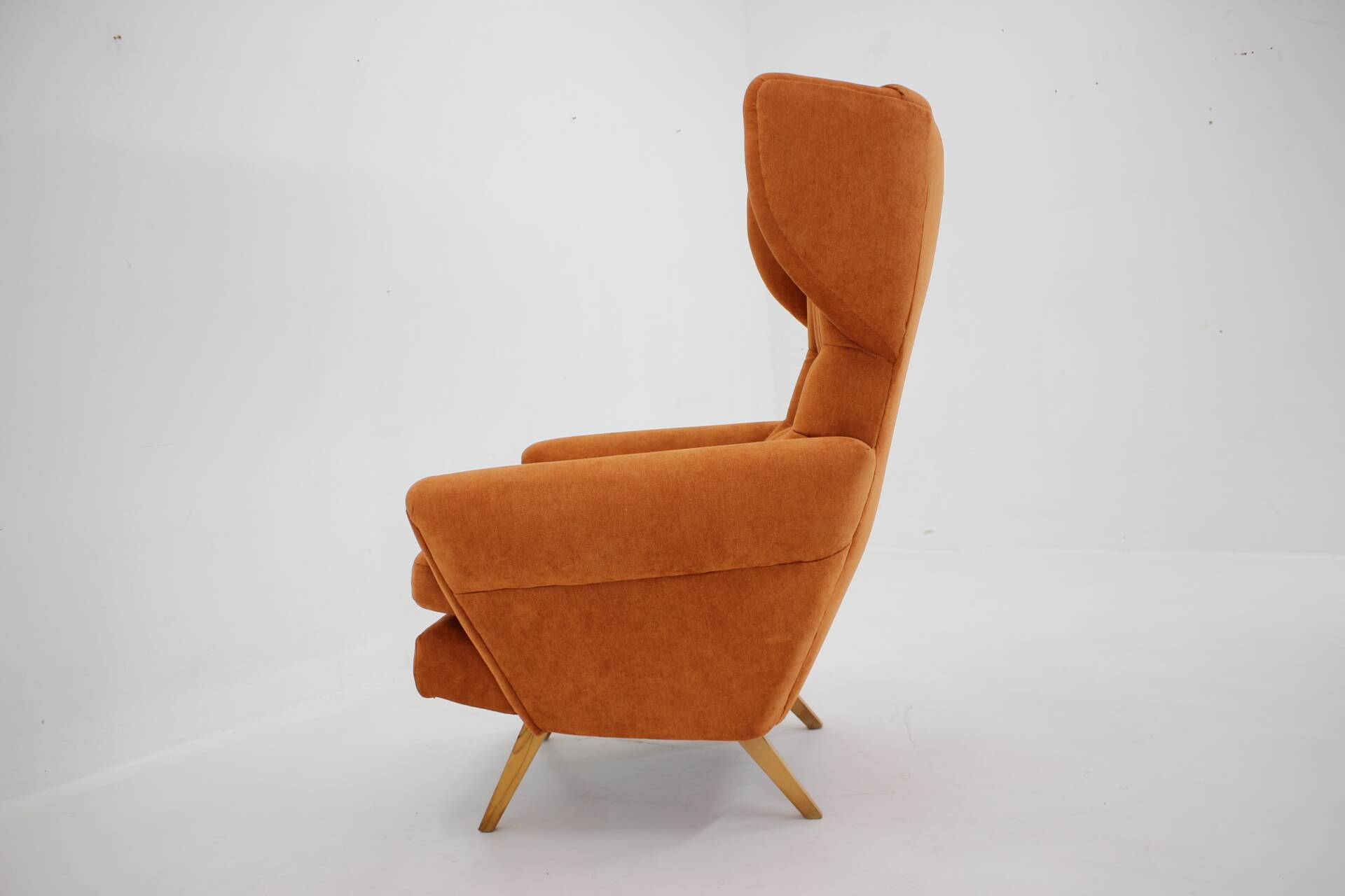 1960s Wing Chair, Czechoslovakia