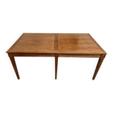 Petite table de ferme ancienne en chêne à 6 pieds