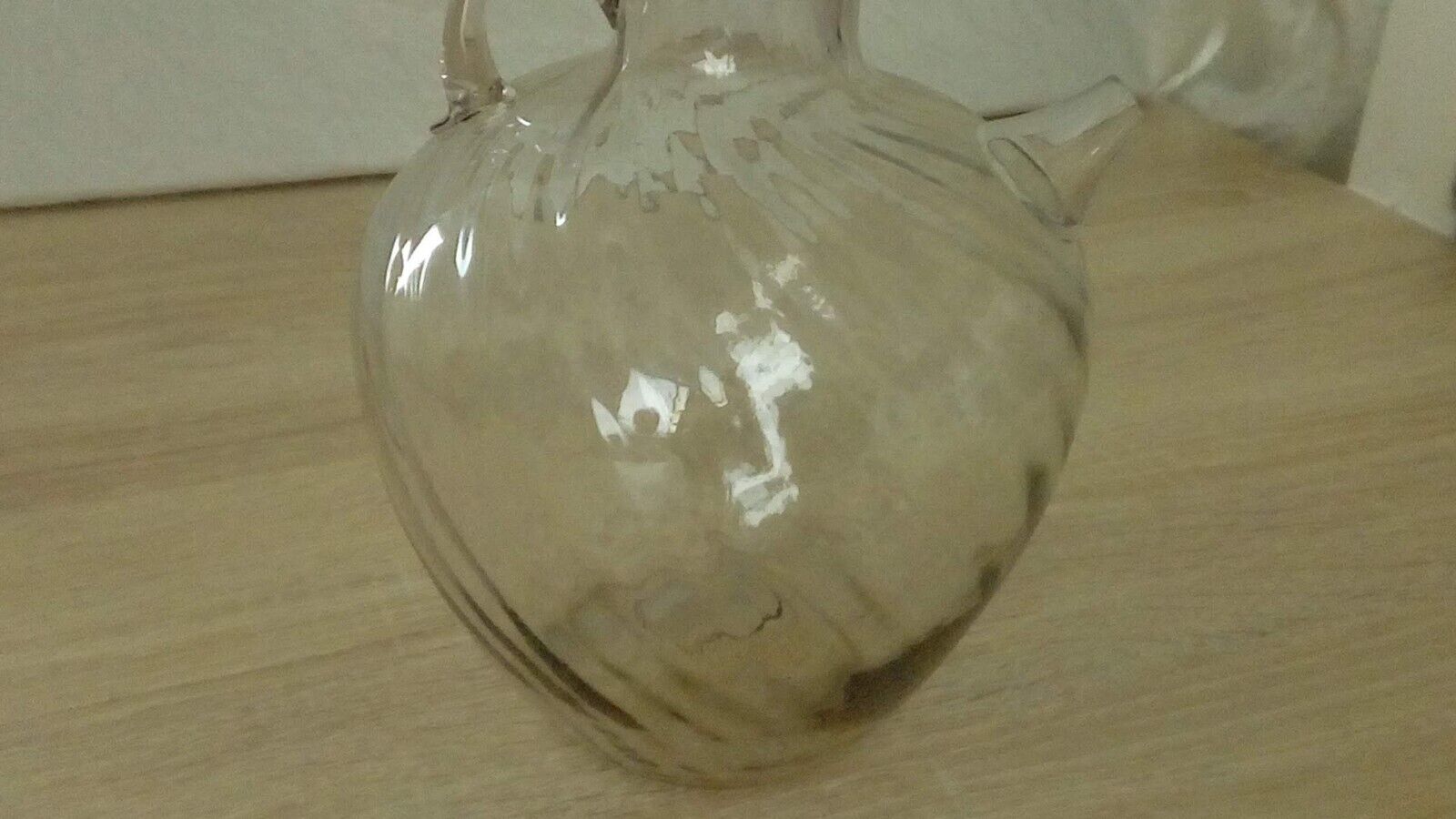 Crystal carafe late 18th early 19th