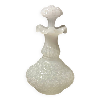 Baccarat perfume bottle en opaline XIXeme siècle