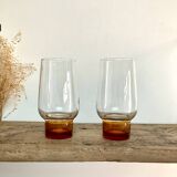 6 vintage luminarc glasses