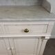 Marble top bathroom cabinet