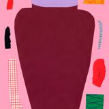 Vase - Wall poster 50x70cm