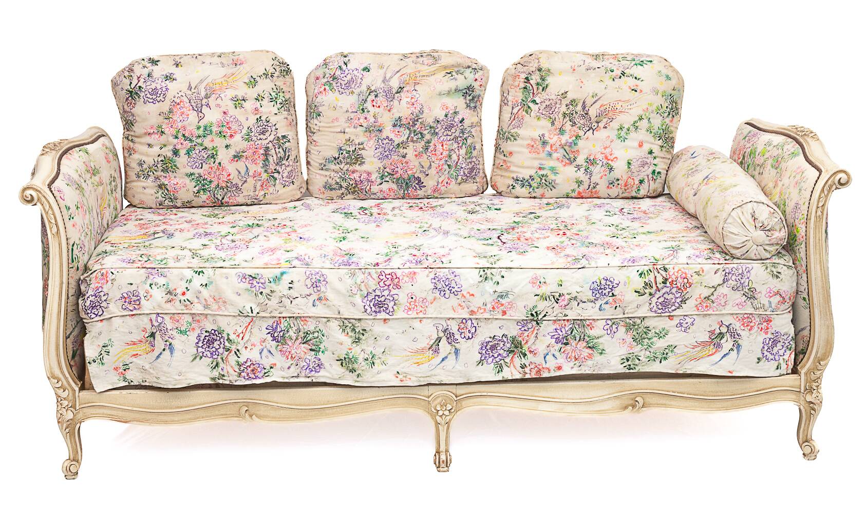 Vintage Upholstered Daybed