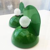 Pair of Buco wall lights designed by Claudio Dini for Artemide in 1974