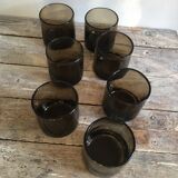 Series of 7 glasses